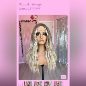 Natural Balayage wig from Wigs by Rose